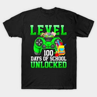 Video 100 Day Level 100 Days Of School T-Shirt